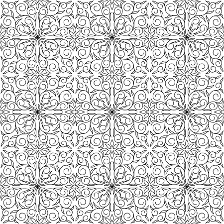 Abstract pattern for coloring doodle Sketchのイラスト素材