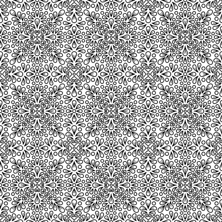 Abstract pattern for coloring doodle Sketchのイラスト素材