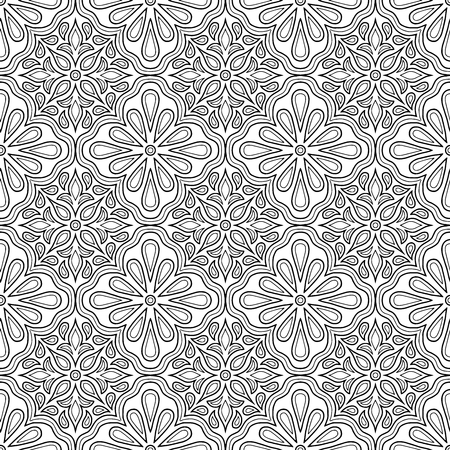 Abstract pattern for coloring doodle Sketch good moodのイラスト素材