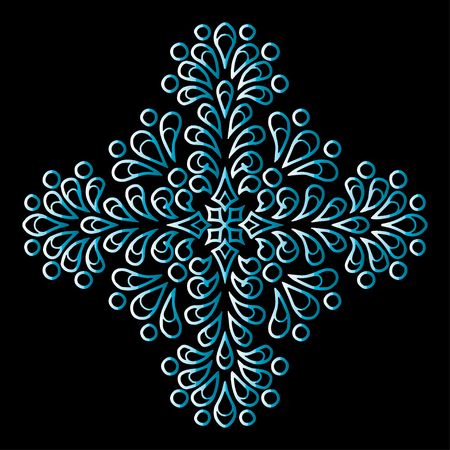 Cross doodle sketch color religionのイラスト素材