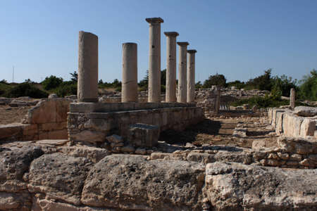 Columns at an Ancient Site