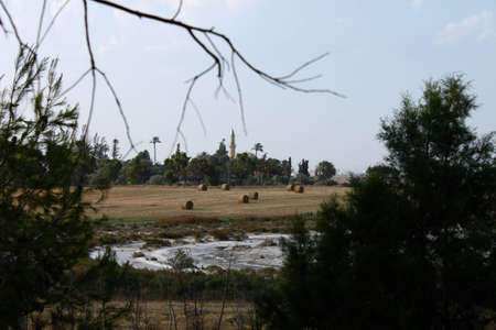 Temple in Distanceの写真素材