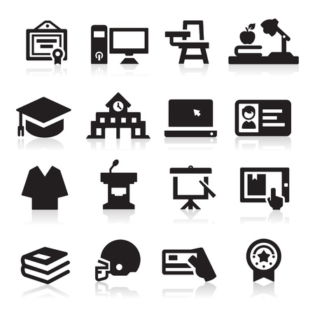 College iconのイラスト素材