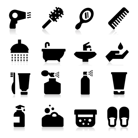 Personal Care Iconsのイラスト素材