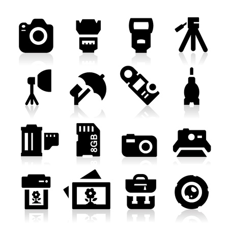 Photography Iconsのイラスト素材