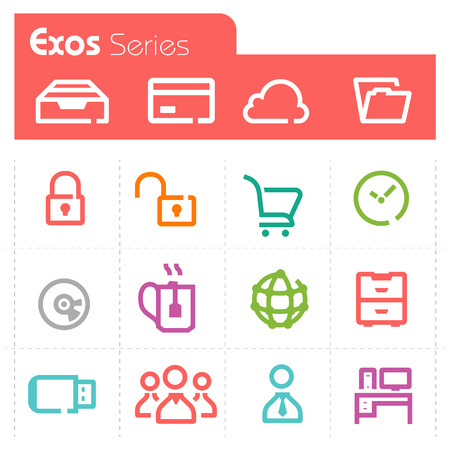 Web Icons - Exos Seriesのイラスト素材