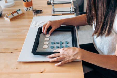 Artisan Woman Making Jewelry