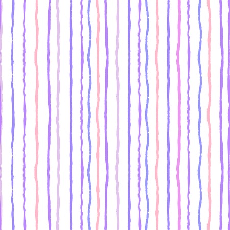 Watercolor stripes seamless pattern, vector fileのイラスト素材
