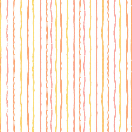 Watercolor stripes seamless patternのイラスト素材