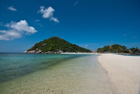 nangyuan island blue sky clear waterの写真素材