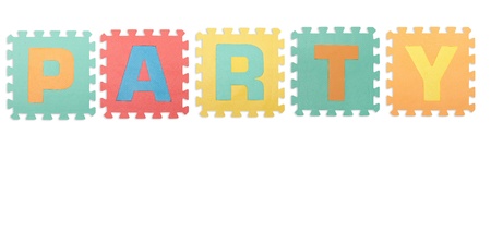 wording for kid isolated white backgroundの写真素材