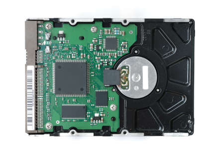 IDE hard disk isolated on thite background
