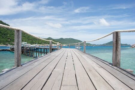 landscape of nangyuan island of the clear ocean, clear sky , and activity.