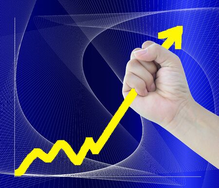 art work of business conceopt for growing.の写真素材