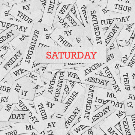 name of day on other word background.の写真素材