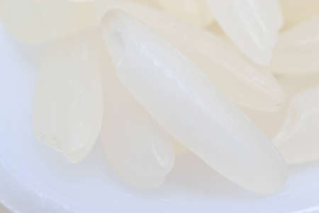 Super macro of prepared rice grain.の写真素材