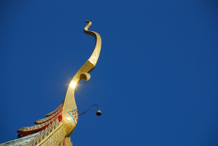 Northern thai style temple.