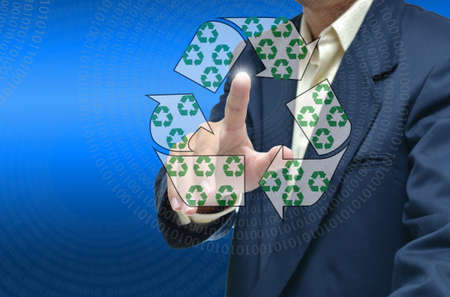 Business concept with  business person , modern style.の写真素材