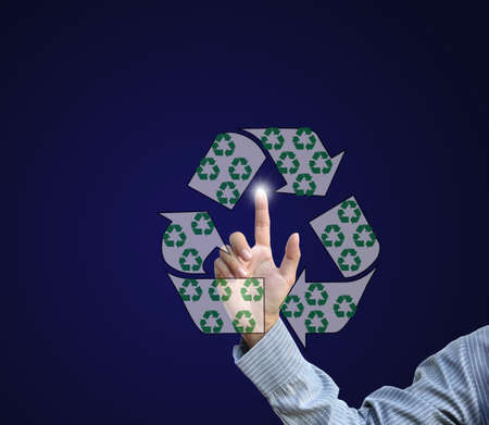 Business concept with  business person , modern style.の写真素材