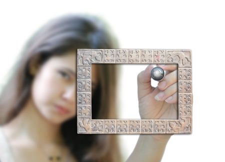 Business concept with business person , modern style.の写真素材