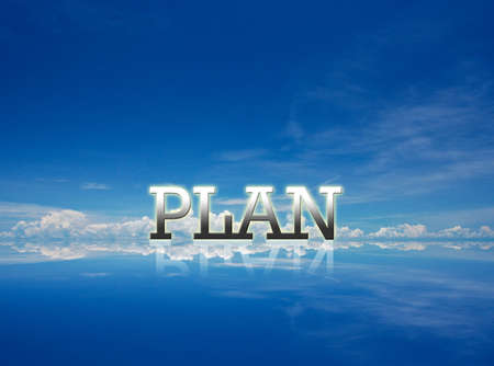 Attractive artwork of business wording  on nature abstract background.の写真素材