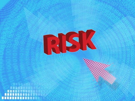 business ideas selecting business icon on blue modern background.