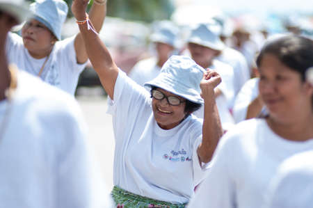 KO SAMUI - NOVEMBER 8: &quot,NGAN DUAN SIB&quot, Traditional of buddhist festival,Unidentified people participate at the festival on November 8, 2012 in ko samui surat thani, Thailand.のeditorial素材