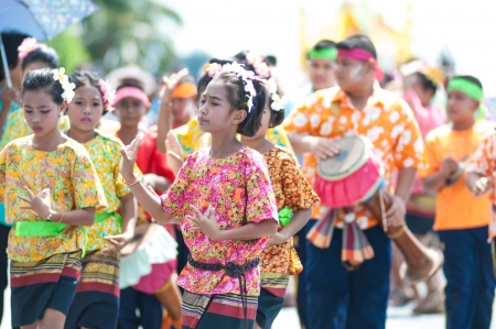 KO SAMUI - NOVEMBER 8: &quot,NGAN DUAN SIB&quot, Traditional of buddhist festival,Unidentified people participate at the festival on November 8, 2012 in ko samui surat thani, Thailand.のeditorial素材