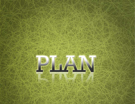 Business ideas on green abstract background.の写真素材