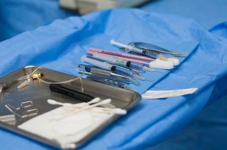 KO SAMUI, THAILAND - APRIL 5: 100 cataract patients operation royal medical project, close up of...