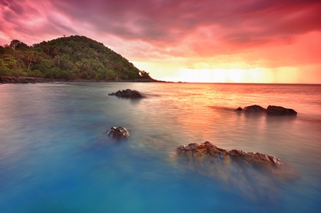 Seascape, Ko samui thailand, famous place in the world.の写真素材