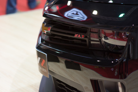 BANGKOK - MARCH 28 : Chevrolet on display at Bangkok International Motor Show 2014 on March 28, 2014 in Bangkok, Thailand.のeditorial素材