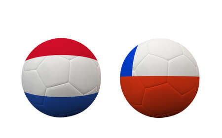 Soccer Championship 2014. group B. First round.の写真素材