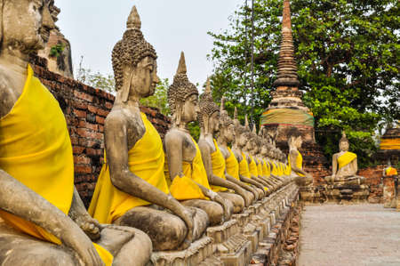 buddha image in Thaiの写真素材