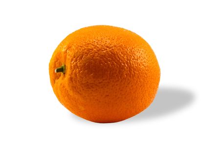 The big beautiful orange, the isolated imageの写真素材