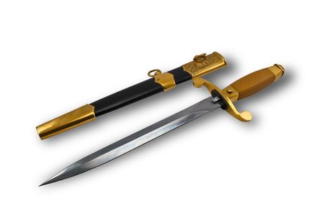 The dirk of the officer Soviet military - marine sea fleetの写真素材