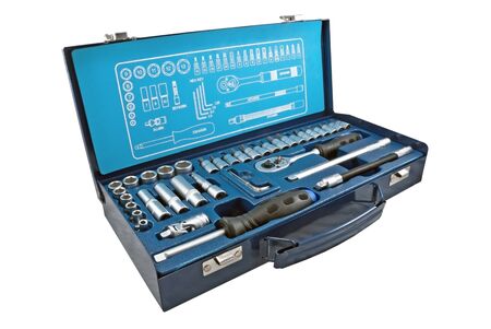 Kit of tools for repair of techniqueの写真素材