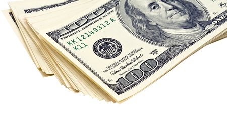 many american dollars, one hundred