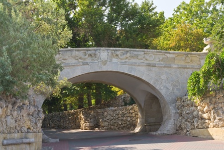 bridge in Sevastopol. Crimea. Ukraineの写真素材