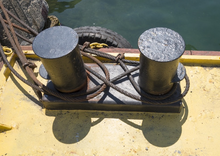 the Bollard on moorage