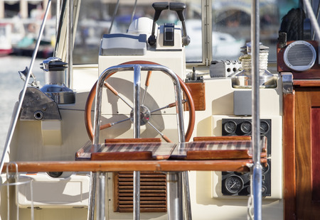  modern sailing yacht steering wheels