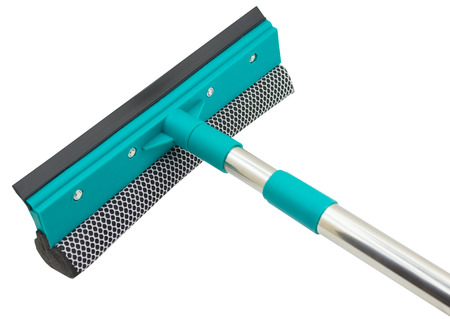 Window cleaning brush for windows washing on white background