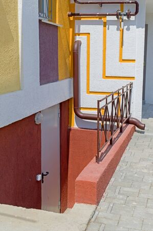 Entrance to a basement in a modern house