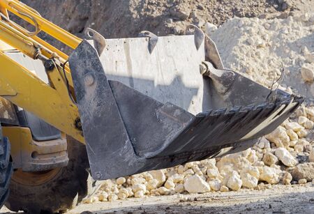 part of modern big excavator machines