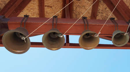 Bells in the belfry of the Russian church