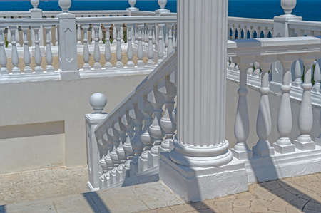 beautiful flight of stair steps outside a building