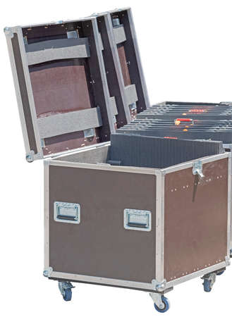 heavy-duty case for fragile equipment on white background