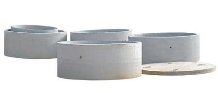 Ring for overlapping wells of the drainage system