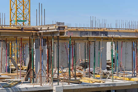 Part of the house under construction