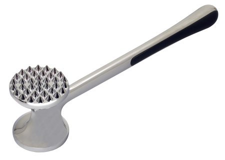 meat hammer for kitchen isolated on a white background